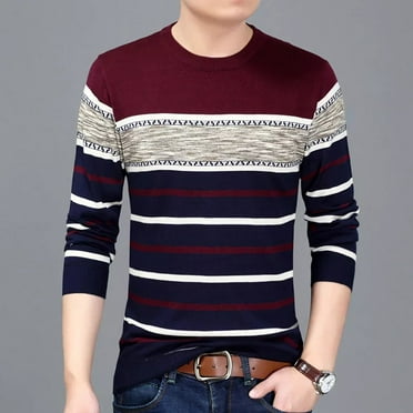 Fubotevic Mens Knit Long Sleeve Slim Fit Jumper Christmas Elk Print Pullover Sweaters Fubotevic Mens Knit Long Sleeve Slim Fit Jumper Christmas Elk Print Pullover Sweaters